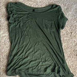 lightweight scoop neck tee